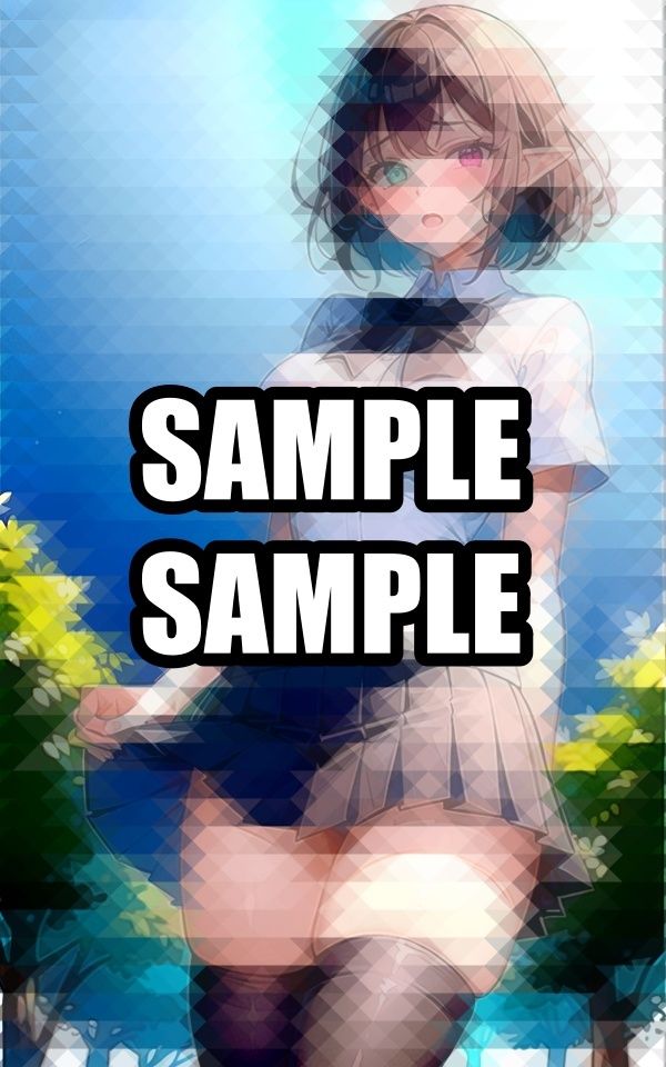 制服姿のエルフさん サンプル5ページ目