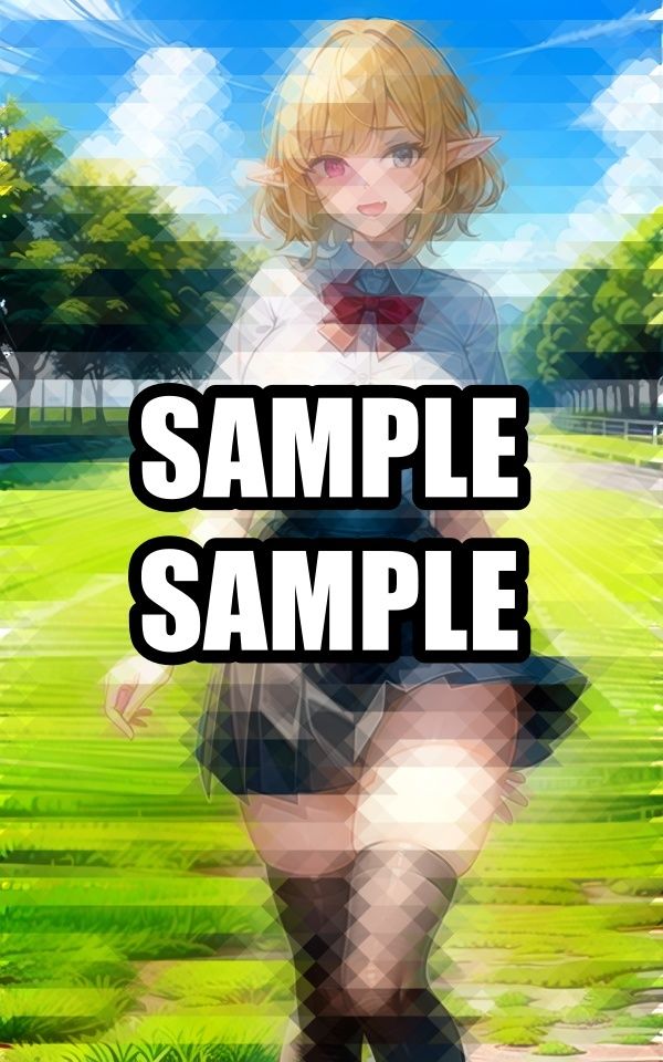 制服姿のエルフさん サンプル7ページ目