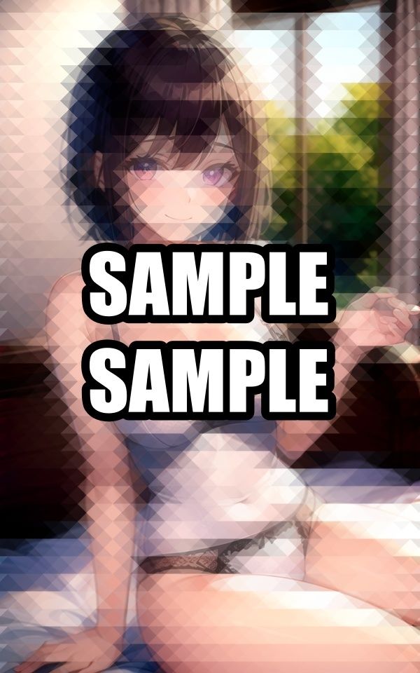 ベッドの開脚美女イラスト集 サンプル5ページ目