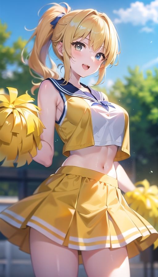 金髪ギャルチアガール サンプル2ページ目