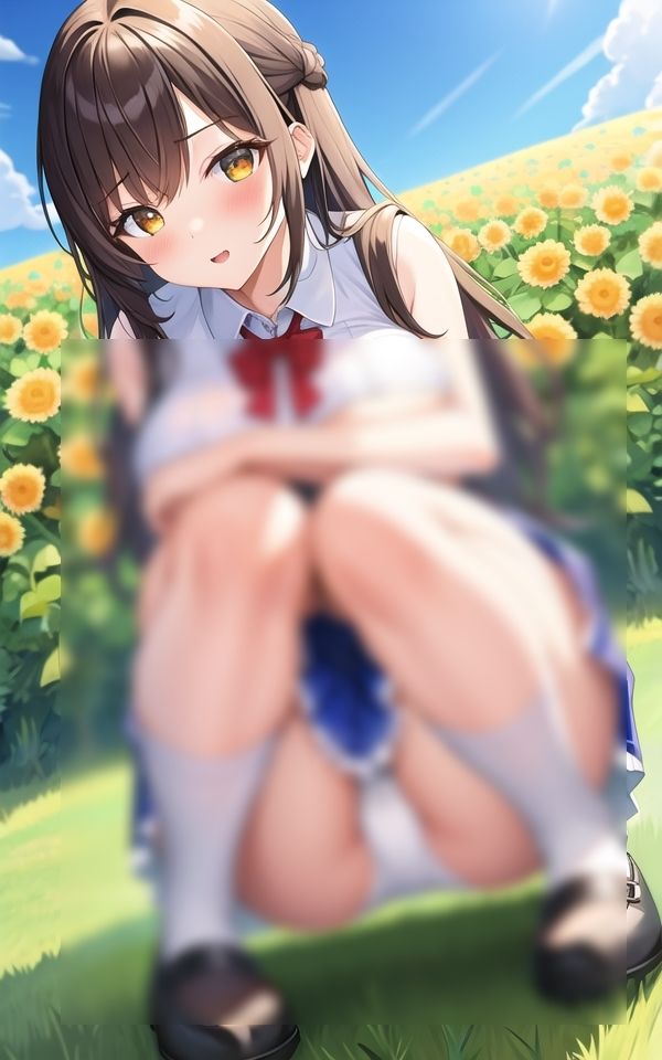 エッチなパンチラ姿、見てもいいよ サンプル1ページ目