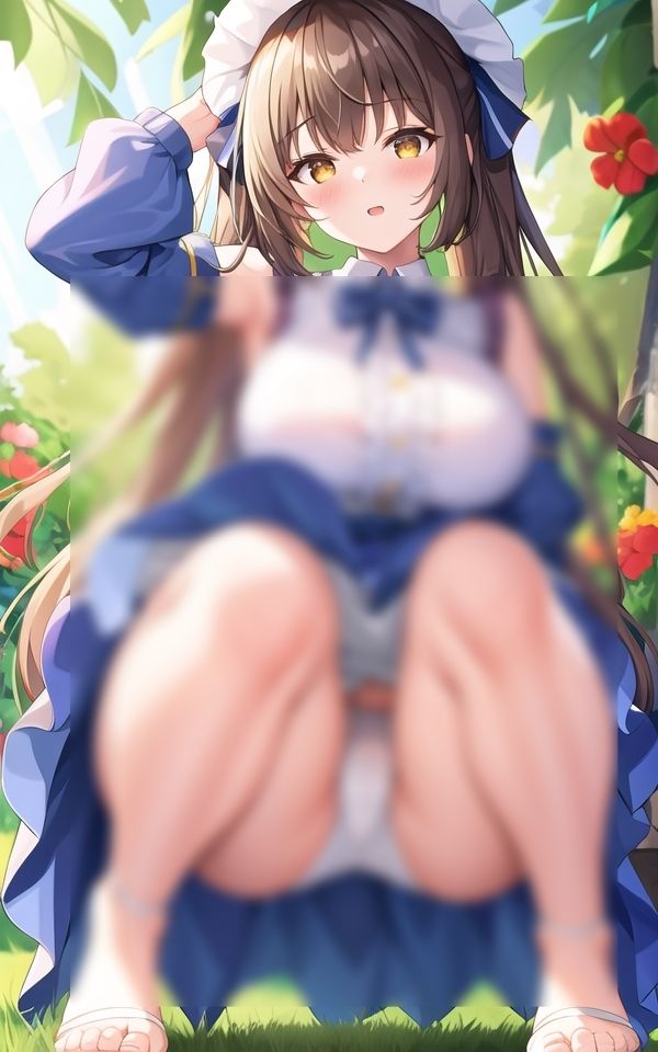 エッチなパンチラ姿、見てもいいよ サンプル4ページ目
