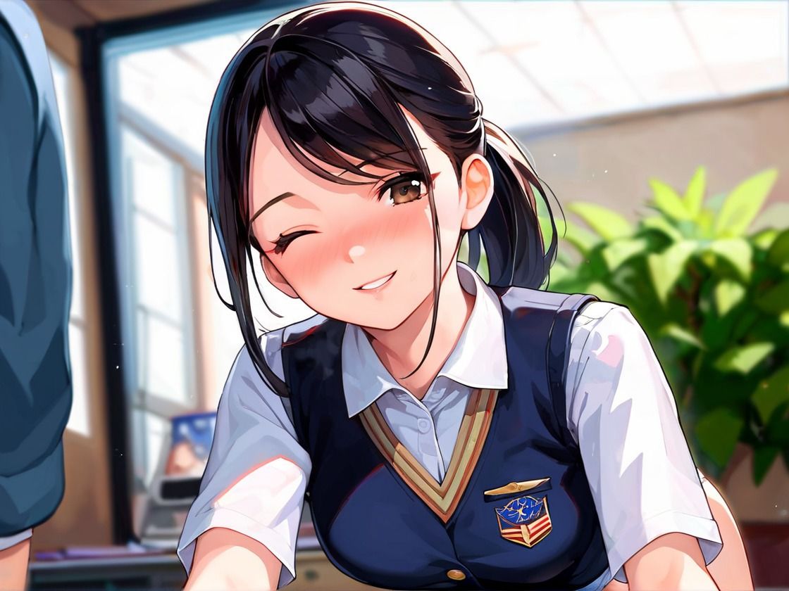 サキュバス化したCA彼女がご奉仕フェラ サンプル8ページ目