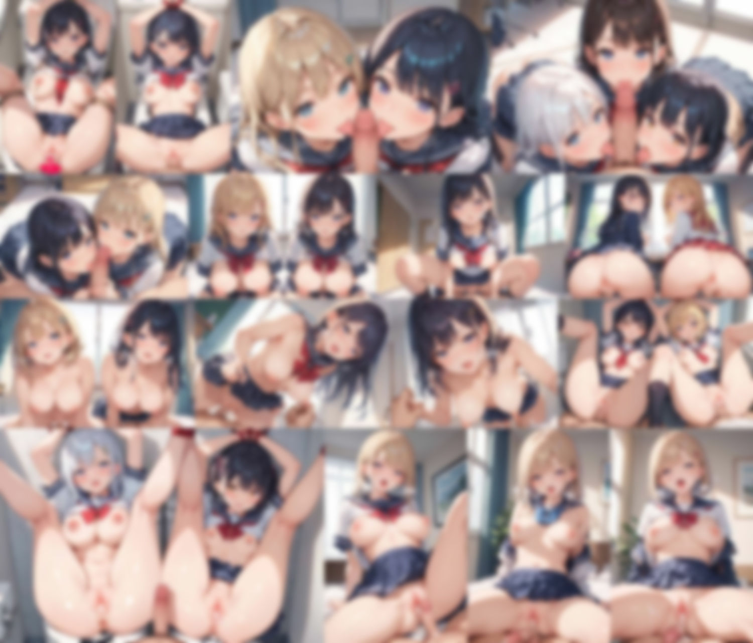 制服おっぱいフェラ天国 サンプル3ページ目