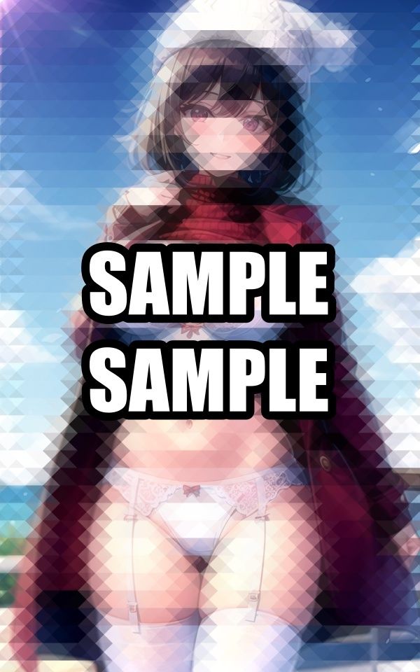 冬の日の下着美女イラスト集 サンプル4ページ目