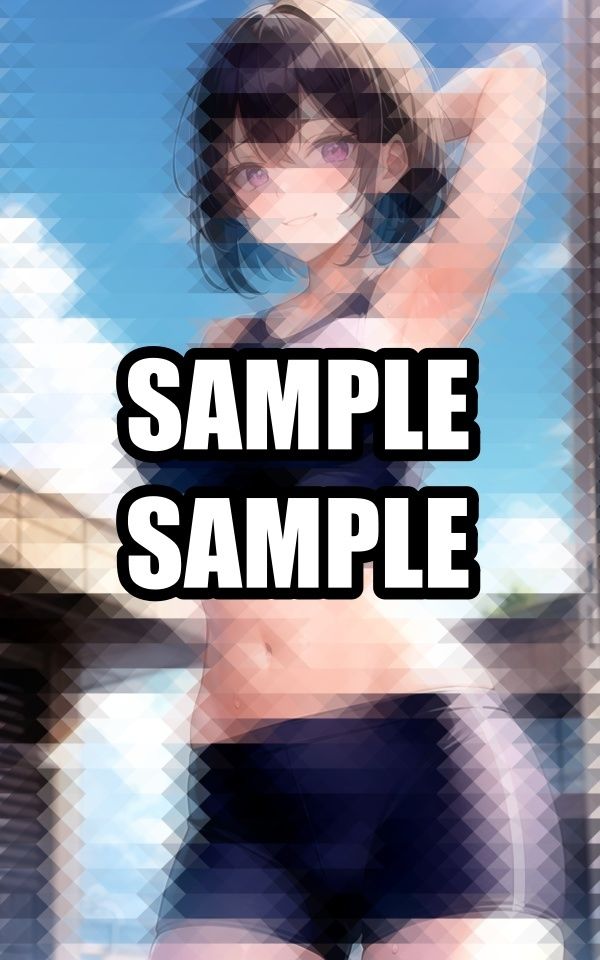 わき見せ陸上美女イラスト集 サンプル1ページ目