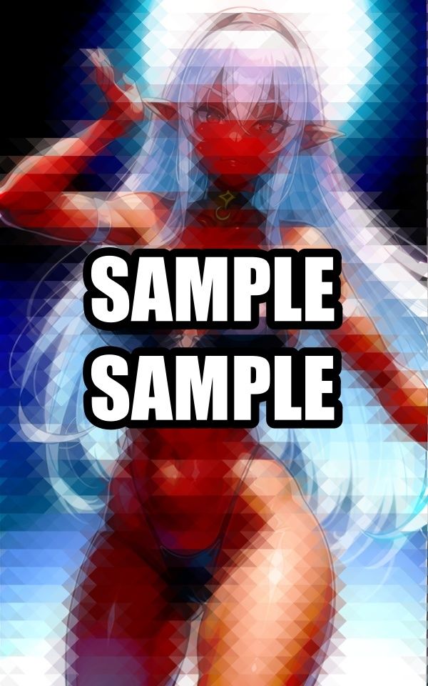 日焼けをしたエルフ美女イラスト集 サンプル1ページ目