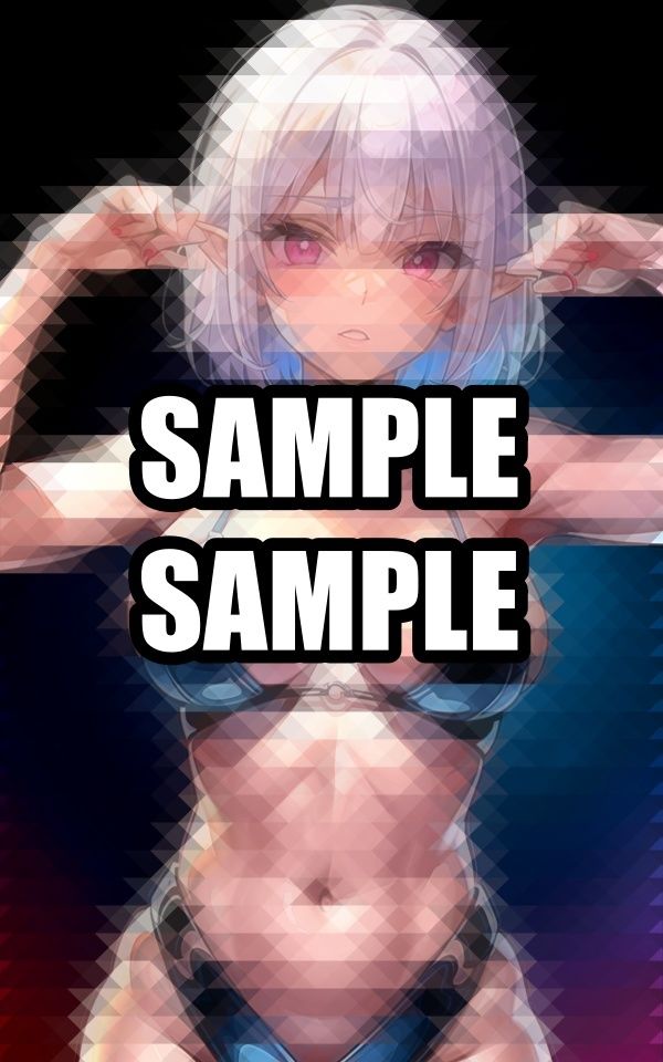 日焼けをしたエルフ美女イラスト集 サンプル6ページ目