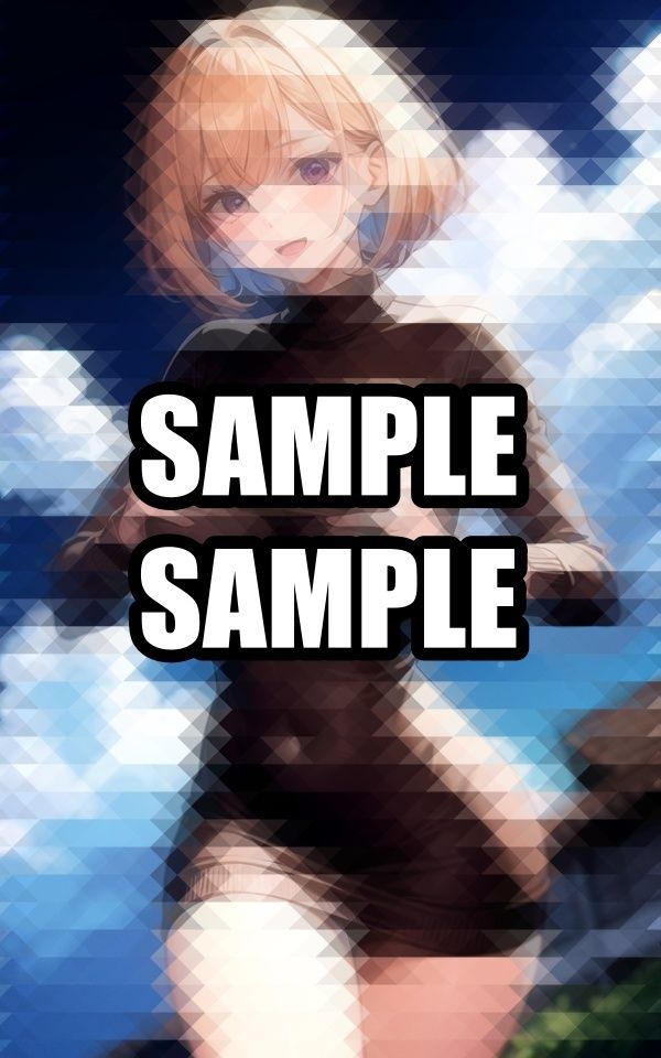 セーターワンピース美女イラスト集 サンプル1ページ目