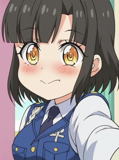邪神ちゃんドロップキックの橘芽依から送られてきた自撮り写真 サンプル1ページ目