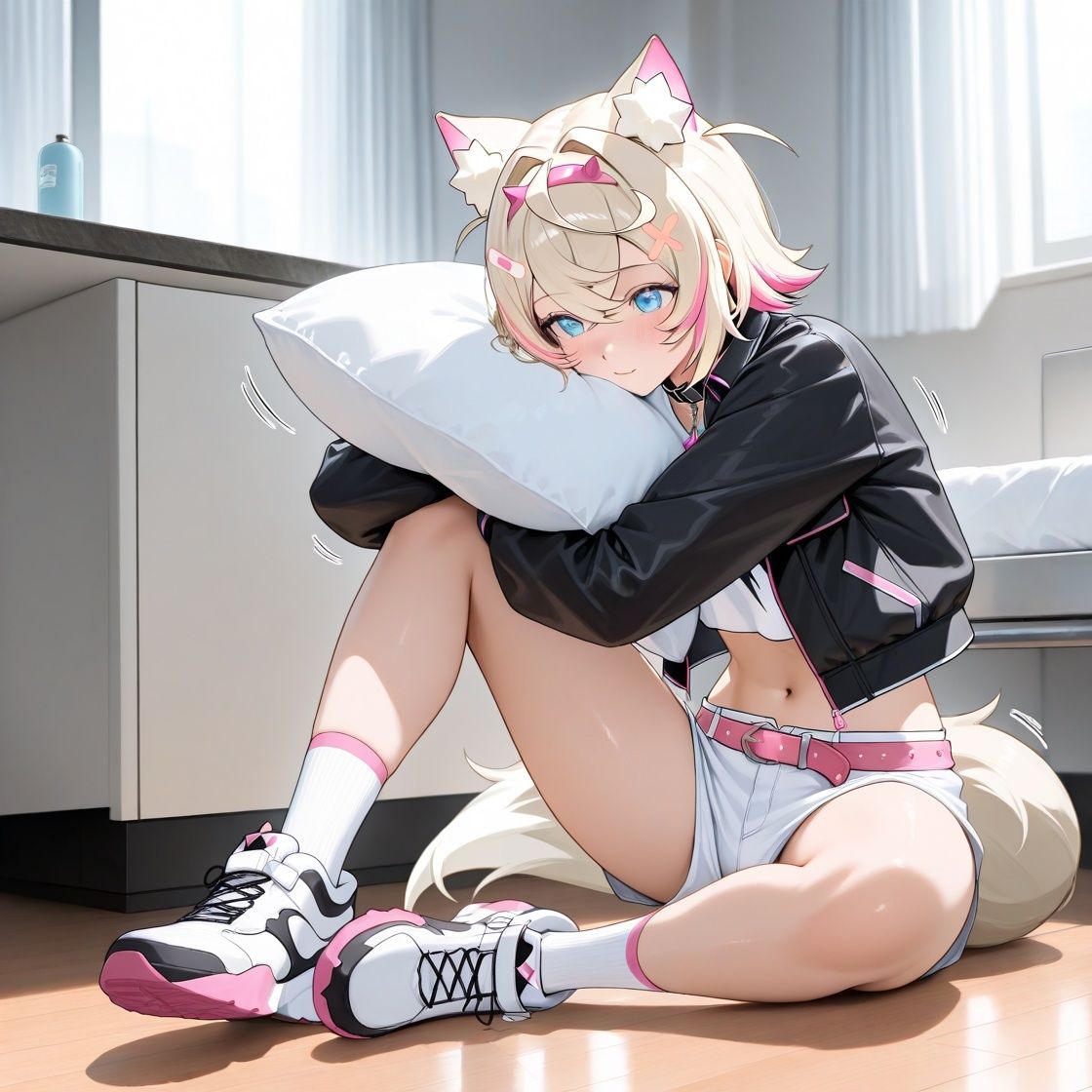 ホ〇ライブ  イチャイチャ同棲  モココ・ア〇スガード サンプル2ページ目