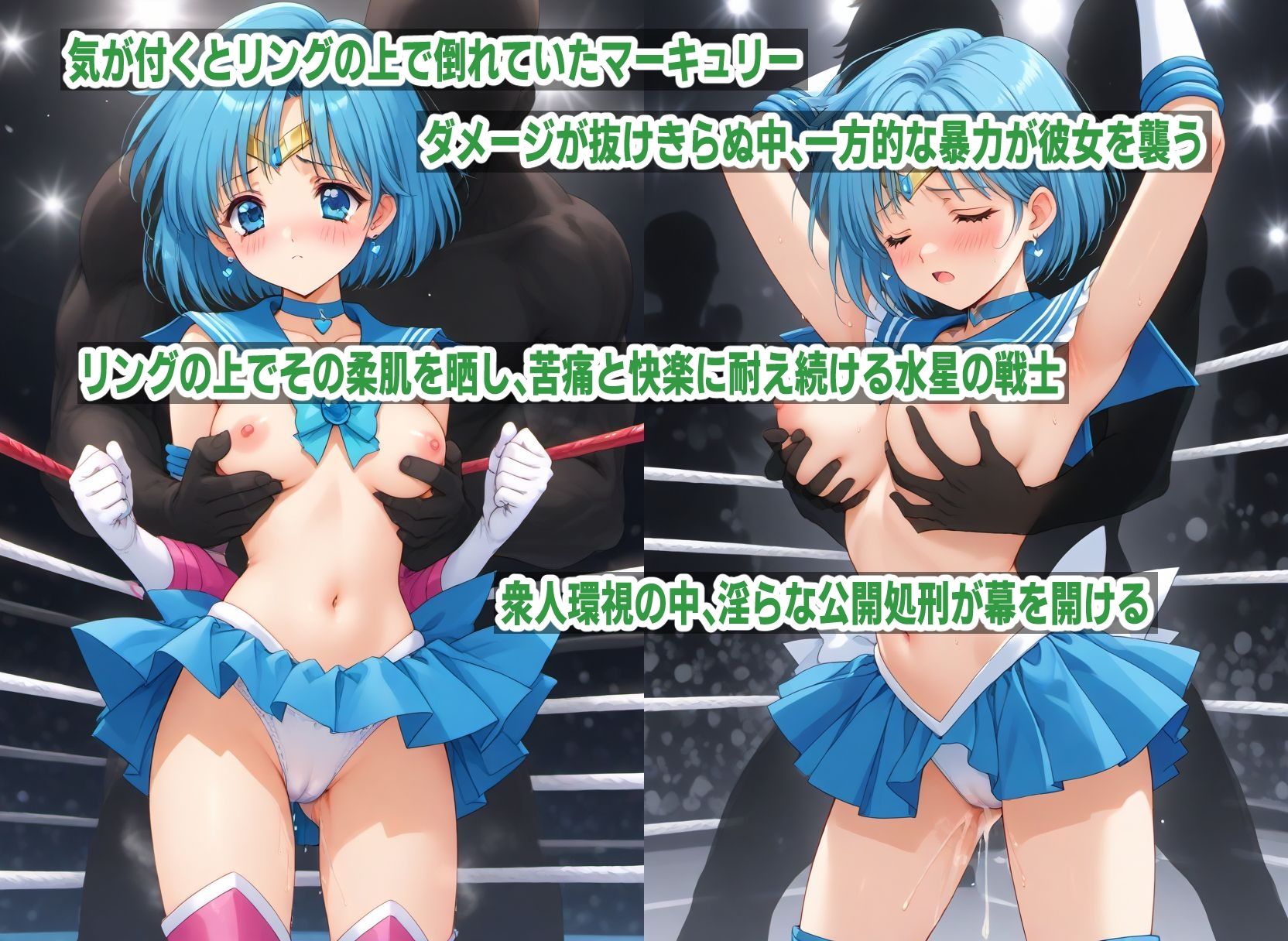AI敗北少女CG集vol.6 マーキュリー陥落 サンプル2ページ目