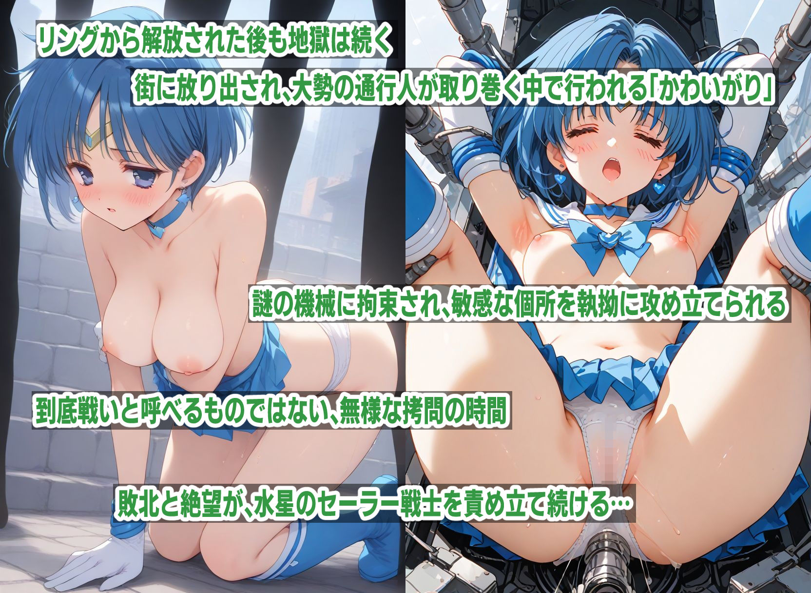 AI敗北少女CG集vol.6 マーキュリー陥落 サンプル3ページ目