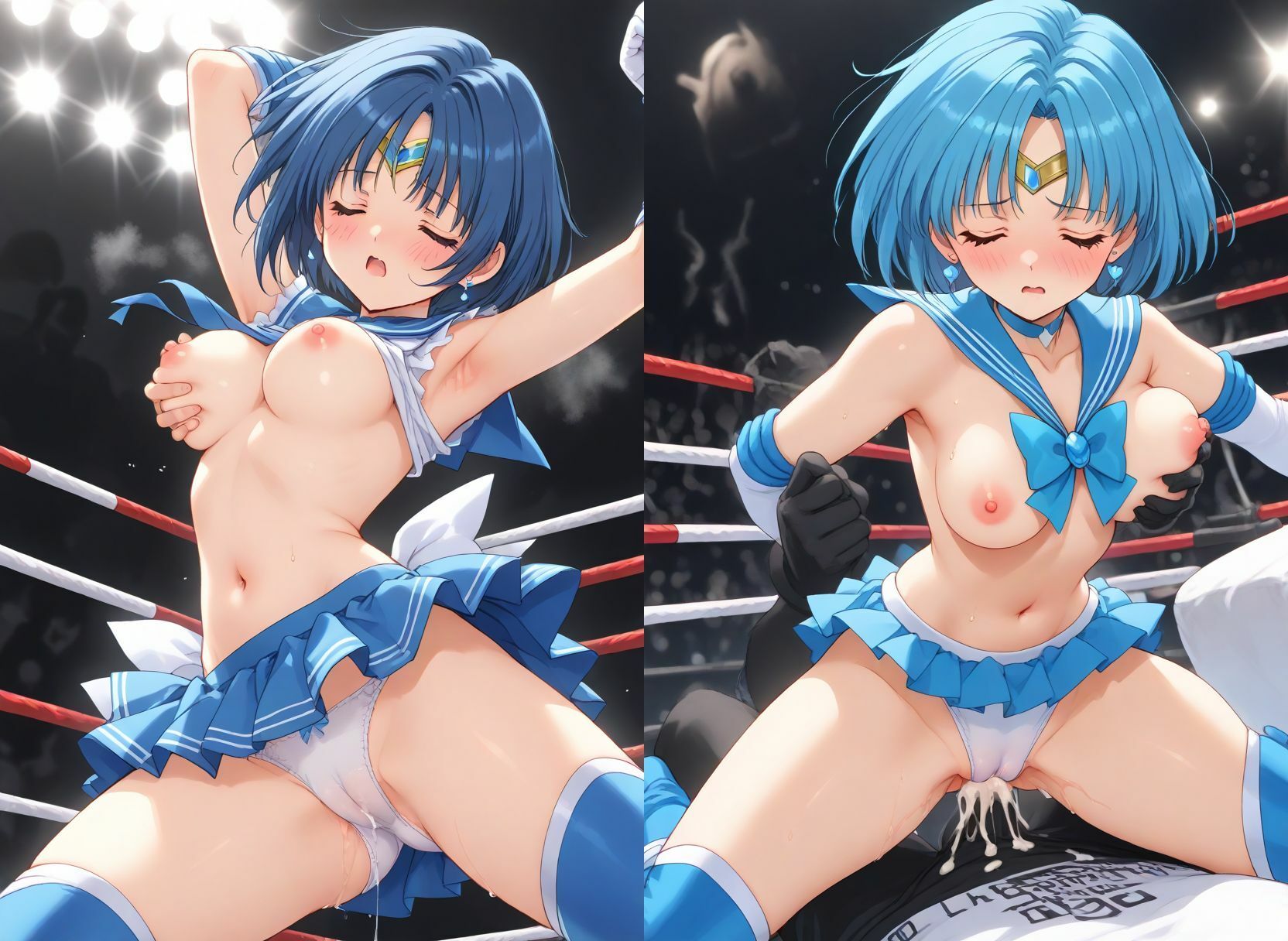 AI敗北少女CG集vol.6 マーキュリー陥落 サンプル8ページ目