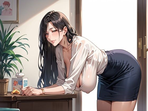 年下クンとの壮絶なベロチューで性欲が爆発した垂れ乳人妻 サンプル1ページ目