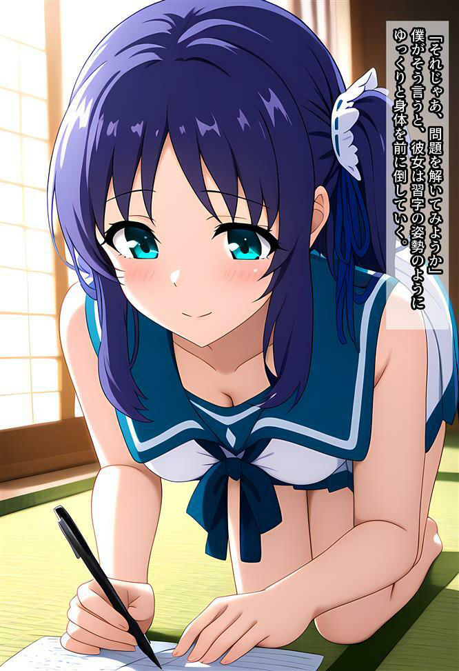教え子のちさきちゃんを盗撮して脅迫した話 サンプル3ページ目