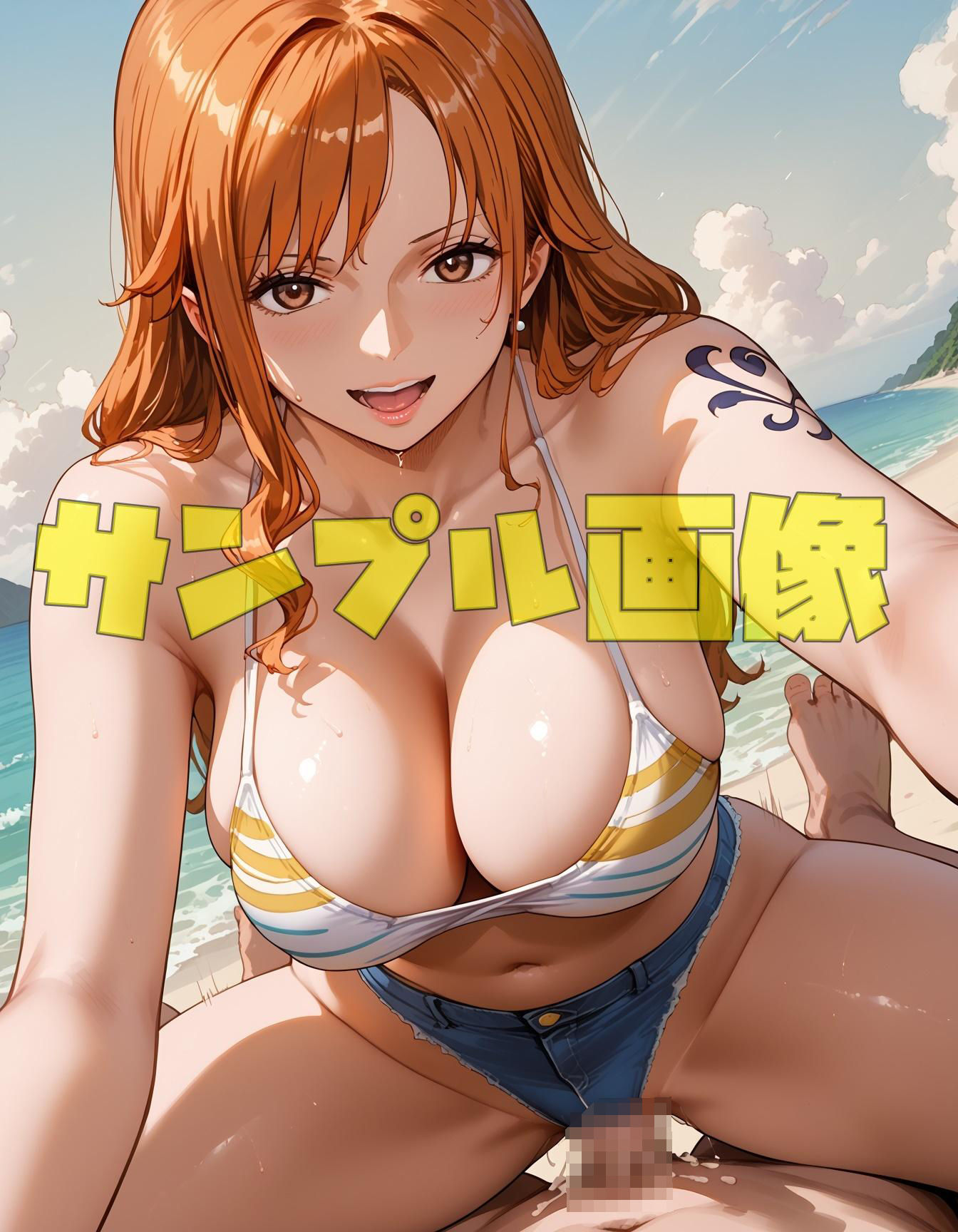 泥棒猫のビーチはサカり場 ACT.1 サンプル3ページ目