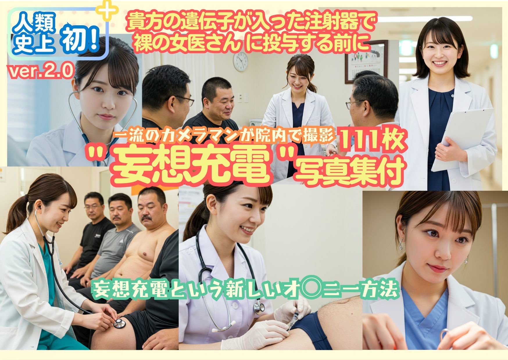 ■【人類史上初！】前代未聞！ 今まで覗けなかった日本一かわいい女医さん333人！ 第10弾「新人研修医の裸だけが拝める」Xデー到来！！実写系■ サンプル4ページ目