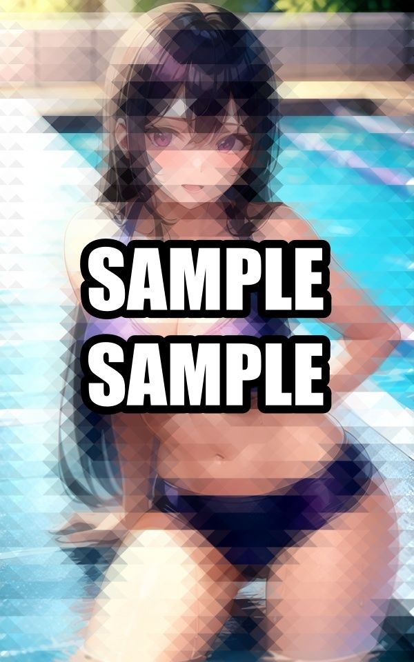 あこがれのあの子のスク水姿 サンプル1ページ目