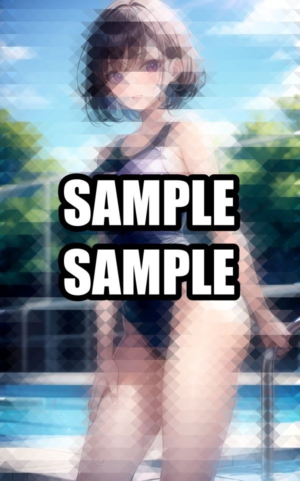 あこがれのあの子のスク水姿 サンプル5ページ目