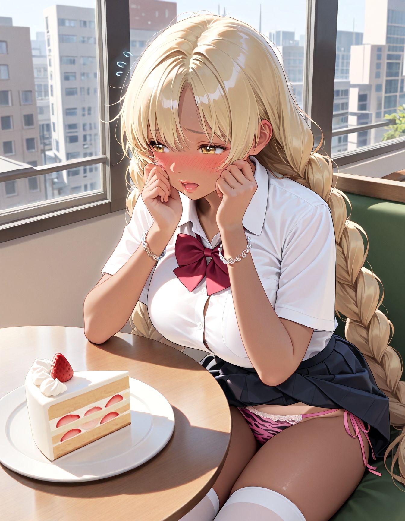 今ここでパンツ見せて 〜誰にもバレないようにね〜 サンプル1ページ目