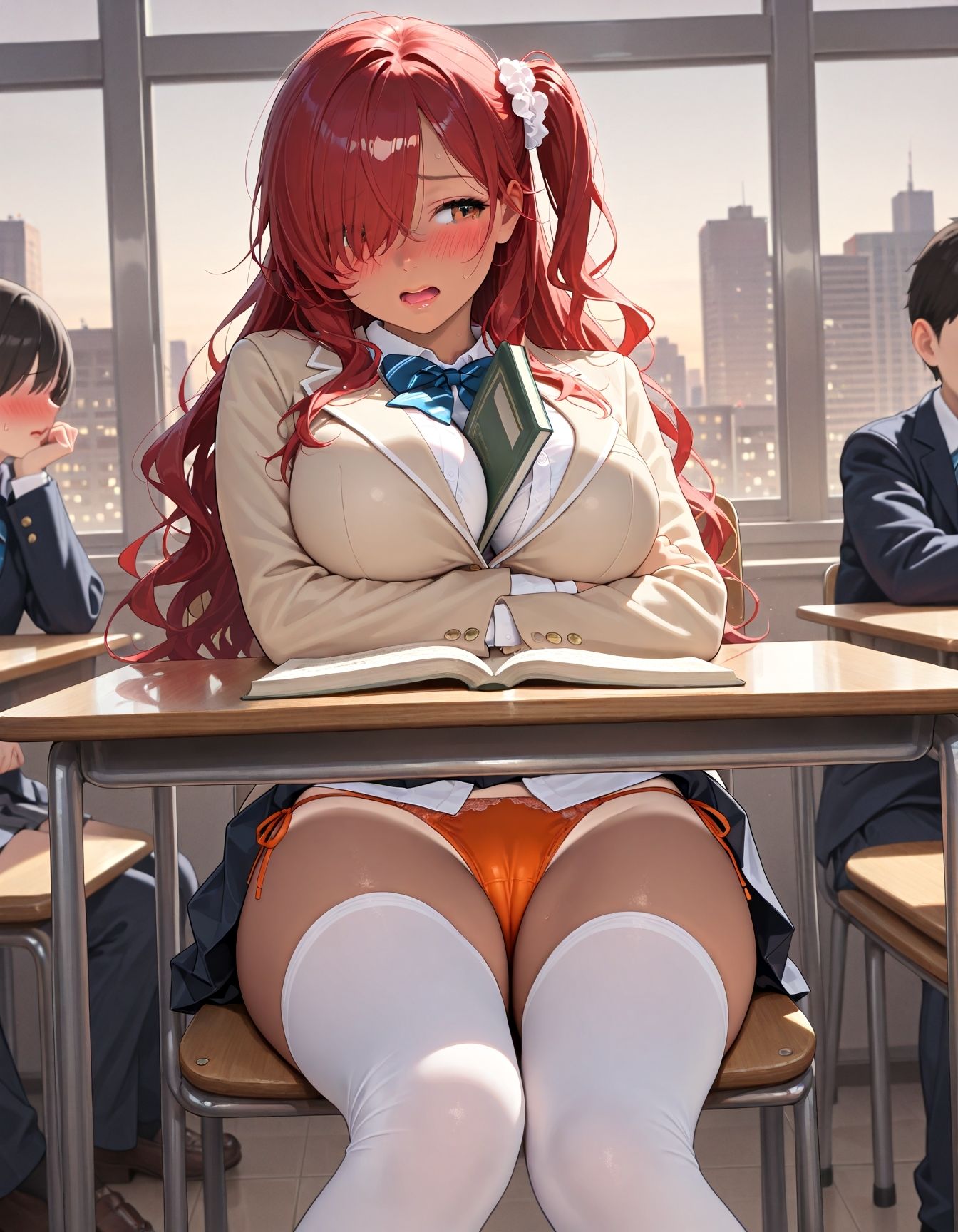 今ここでパンツ見せて 〜誰にもバレないようにね〜 サンプル4ページ目