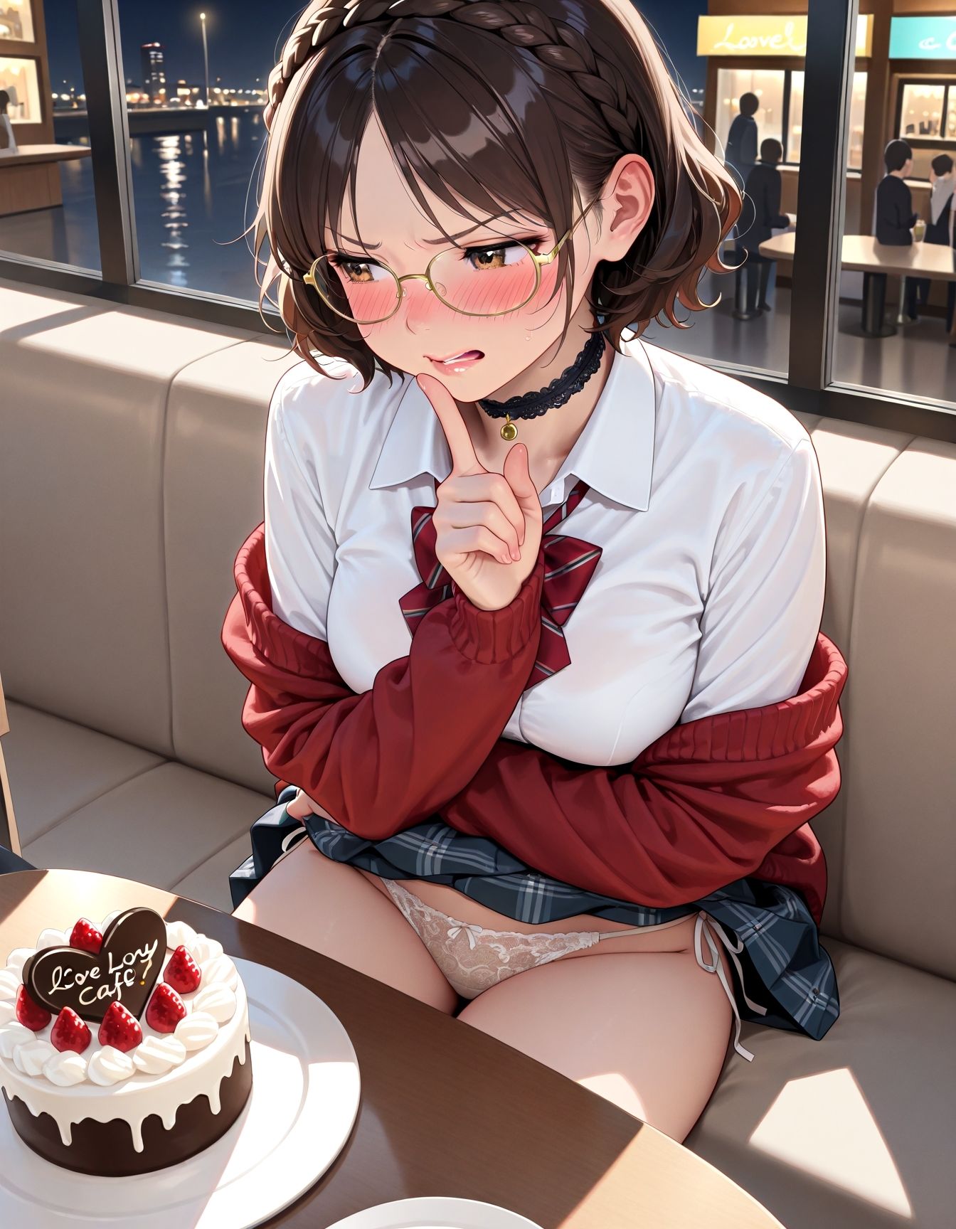 今ここでパンツ見せて 〜誰にもバレないようにね〜 サンプル10ページ目