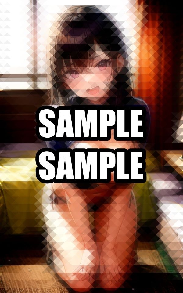 前のめりのメイド水着美女 サンプル5ページ目