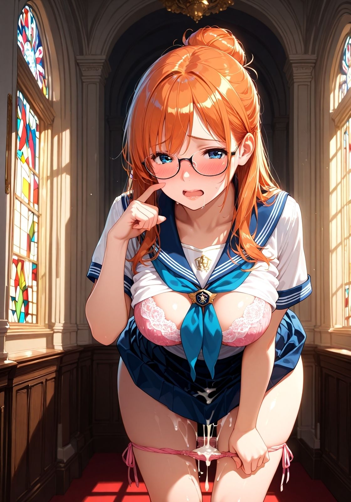 俺のオナホ見て 〜こいつ中出しされた状態で歩いてました〜 サンプル3ページ目