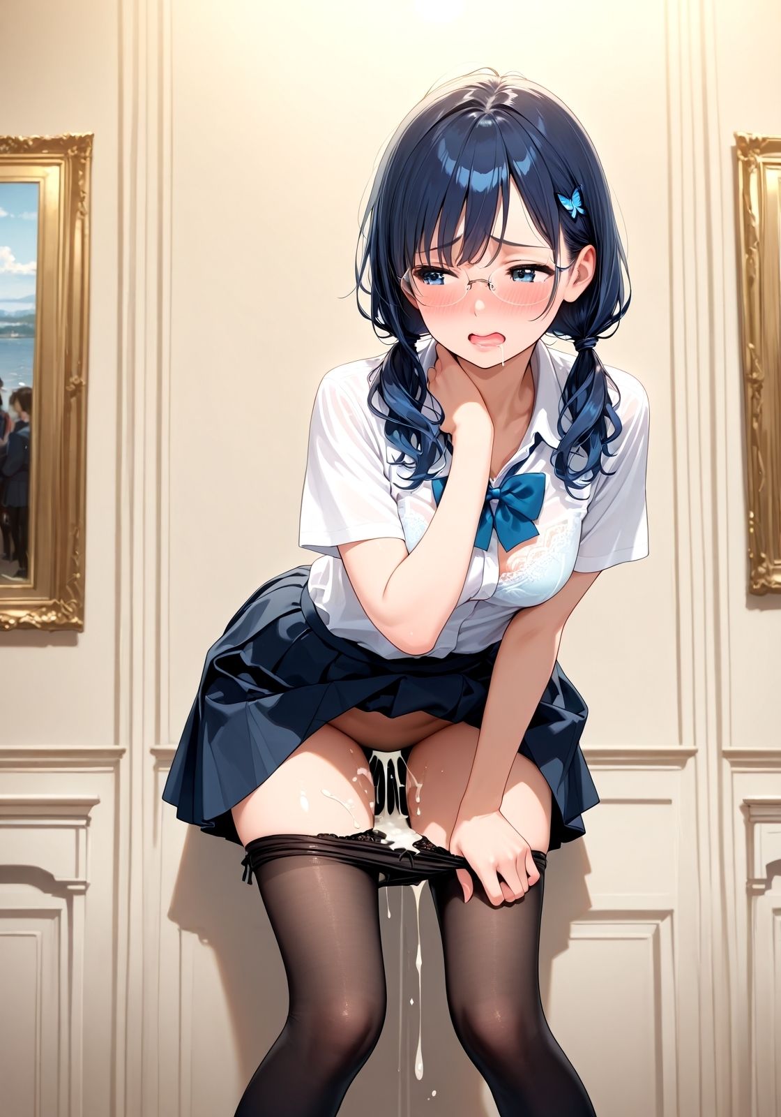 俺のオナホ見て 〜こいつ中出しされた状態で歩いてました〜 サンプル5ページ目