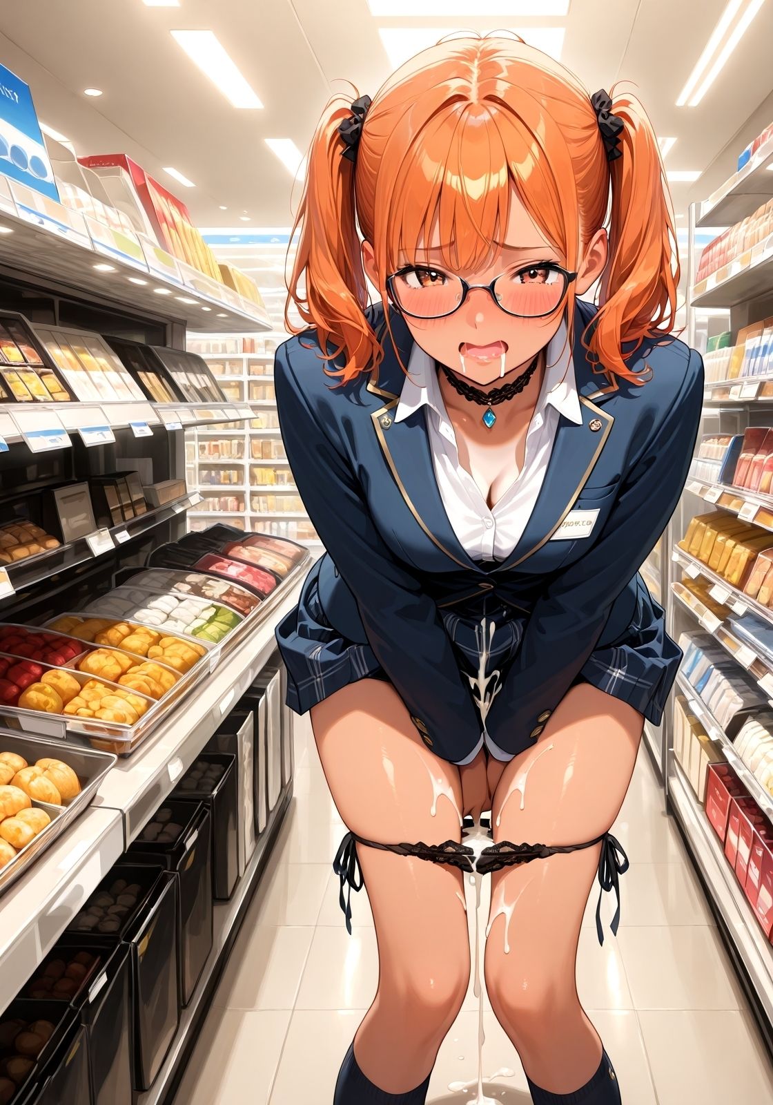 俺のオナホ見て 〜こいつ中出しされた状態で歩いてました〜 サンプル8ページ目