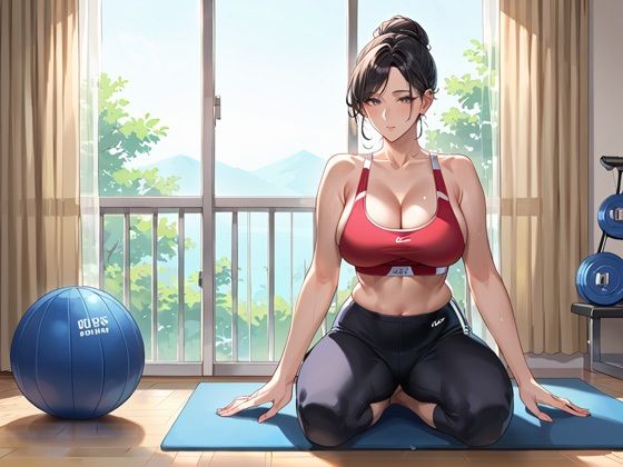 セックスで痩せるジムに入会してしまった人妻 サンプル1ページ目