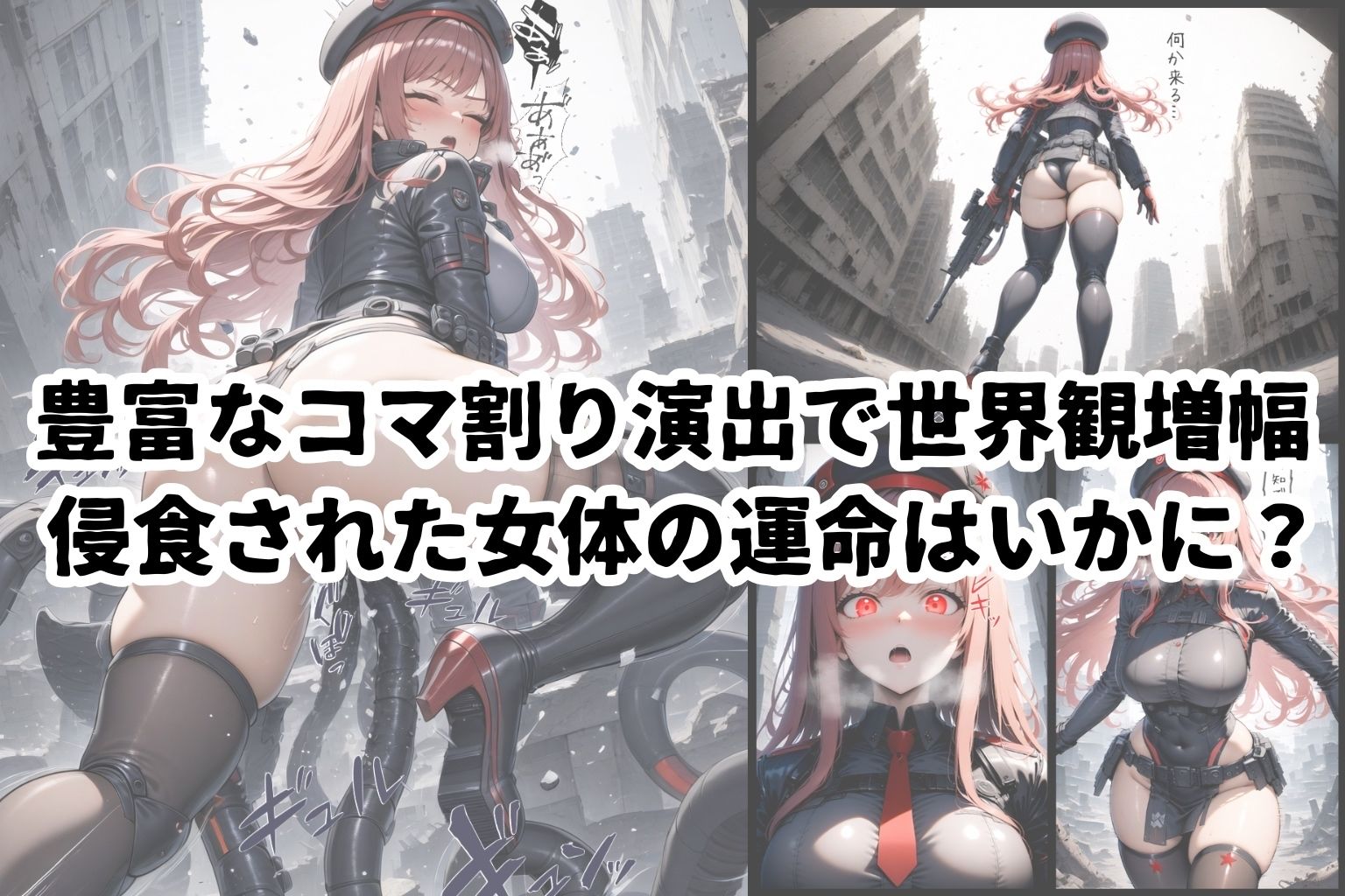 女神達の性宴〜近未来侵食編〜 サンプル3ページ目