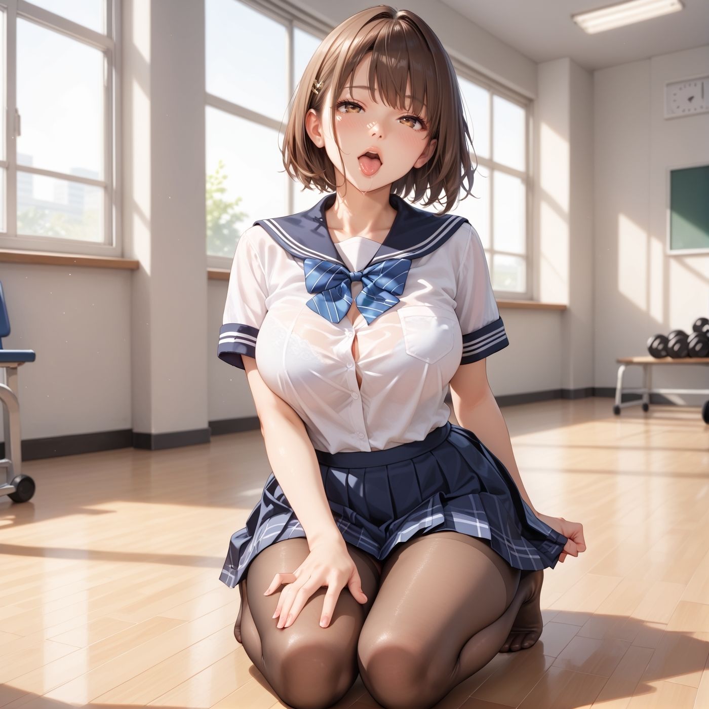 学園性活！やりまくりな女子校生たち 9 【豪華CG200枚収録】 サンプル7ページ目