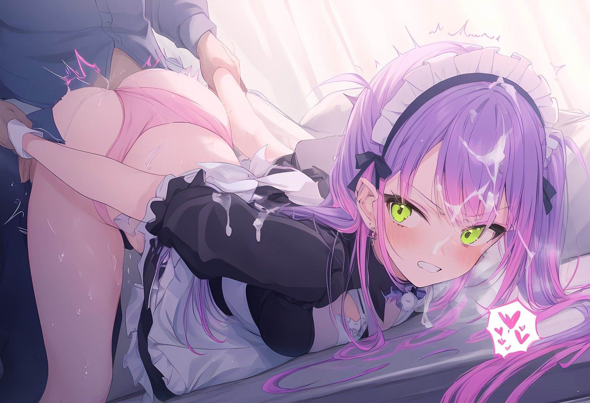 メイド常〇トワさまとえっち サンプル1ページ目