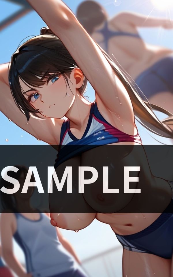 スポーツ女子 本番前の 本気ストレッチ サンプル5ページ目