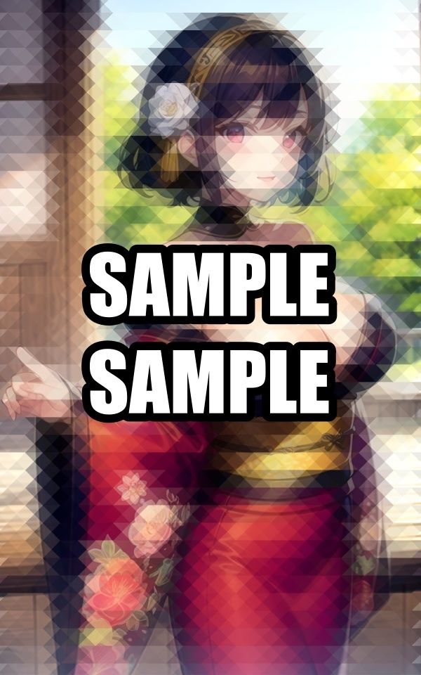 着物美女の横顔 サンプル1ページ目