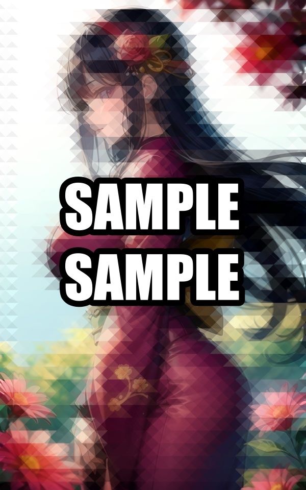 着物美女の横顔 サンプル7ページ目