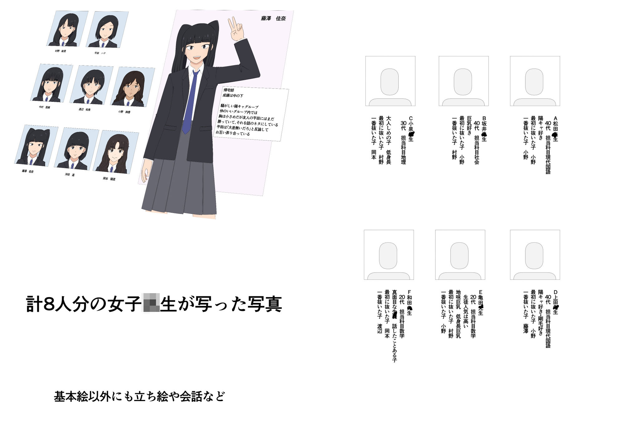 生徒のおふざけ全裸写真を入手したので教員達で批評した サンプル5ページ目