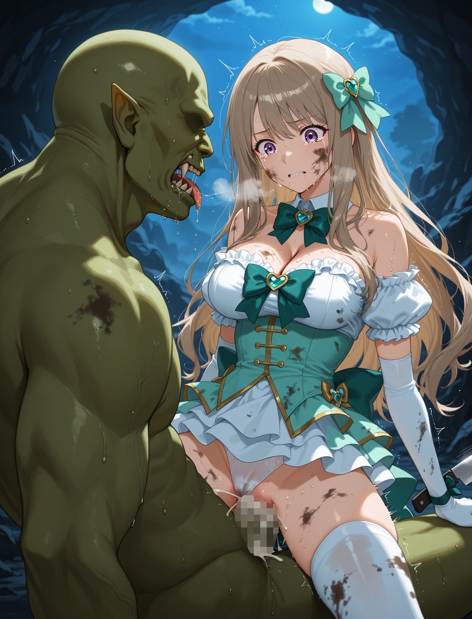 敗北魔法少女_01 Ver2.0 サンプル8ページ目