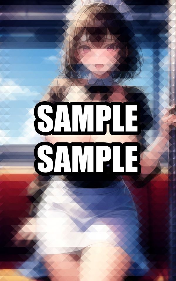 メイドさんは電車にのっておつかいです サンプル4ページ目