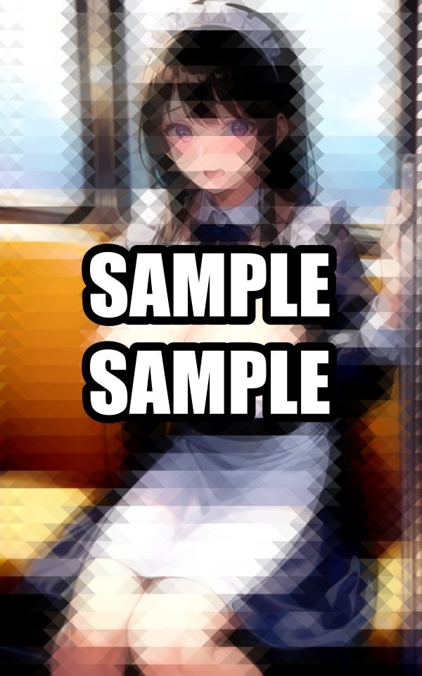 メイドさんは電車にのっておつかいです サンプル5ページ目