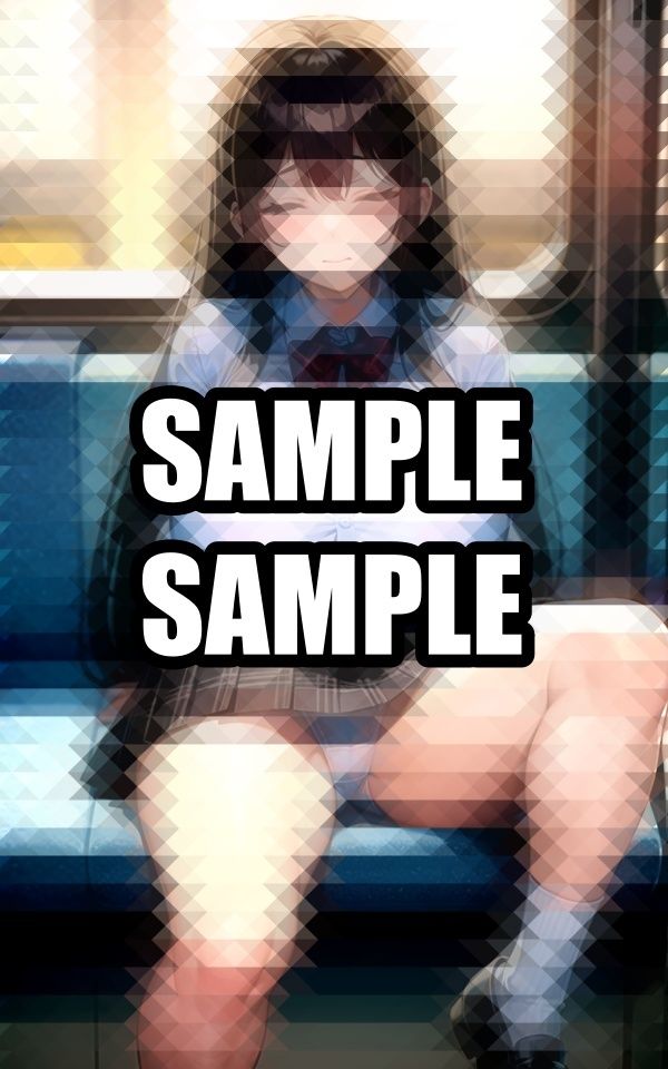 開脚して寝ちゃう制服美女イラスト集 サンプル2ページ目