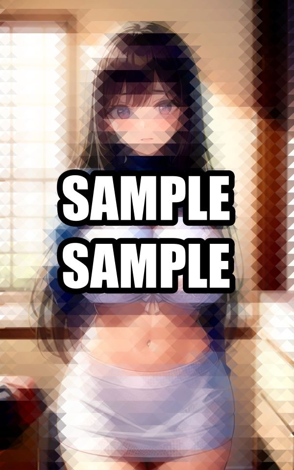 たくし上げちゃう女の子 サンプル2ページ目