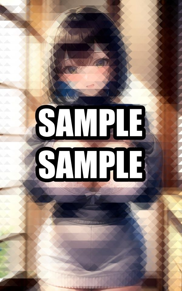 たくし上げちゃう女の子 サンプル6ページ目