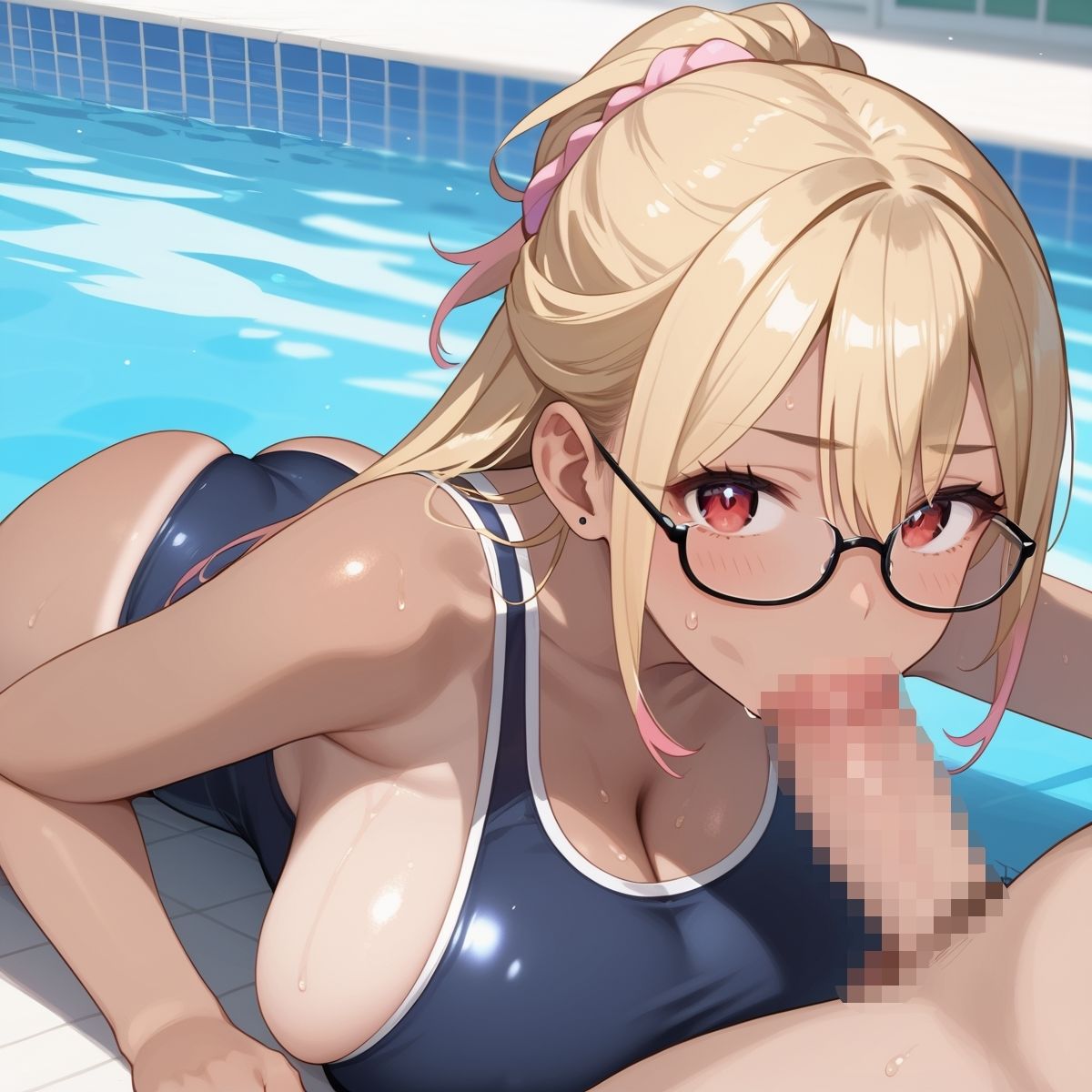 黒ギャル×スク水中出しパラダイス！【厳選画像205枚！】Vol.9 サンプル5ページ目