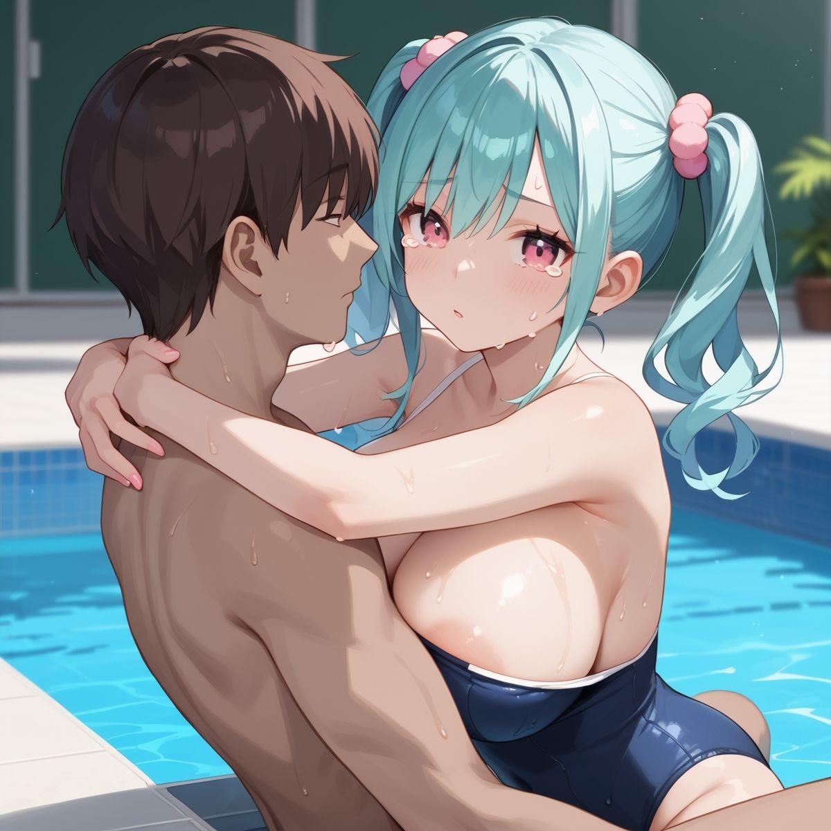 黒ギャル×スク水中出しパラダイス！【厳選画像205枚！】Vol.9 サンプル7ページ目