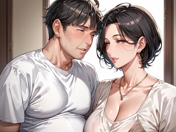 爆乳人妻秘書が社長室で中出し性交 サンプル3ページ目