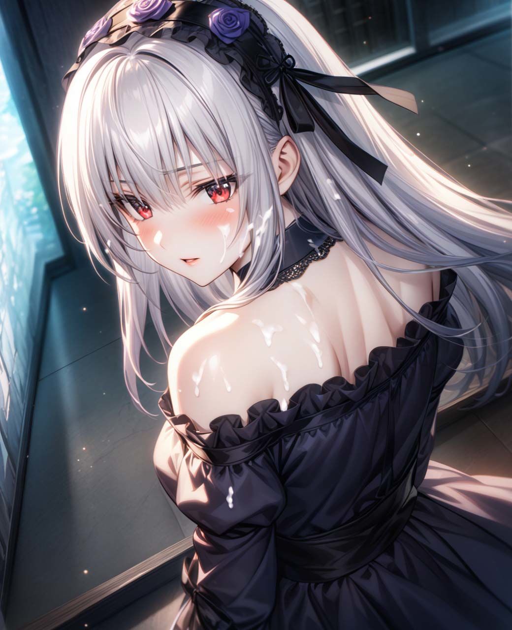 美少女羞恥 白濁デコレ・水銀〇（ローゼンメイデン） サンプル4ページ目