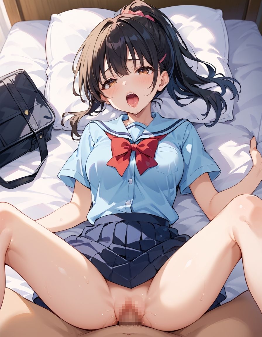 制服マジック -ポニーテールが揺らす制服の魔法- サンプル9ページ目